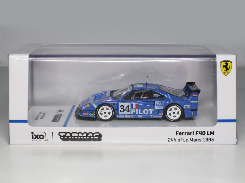 送料無料★ TW Tarmac Works 1/64 フェラーリ Ferrari F40 LM 24h of Le Mans 1995