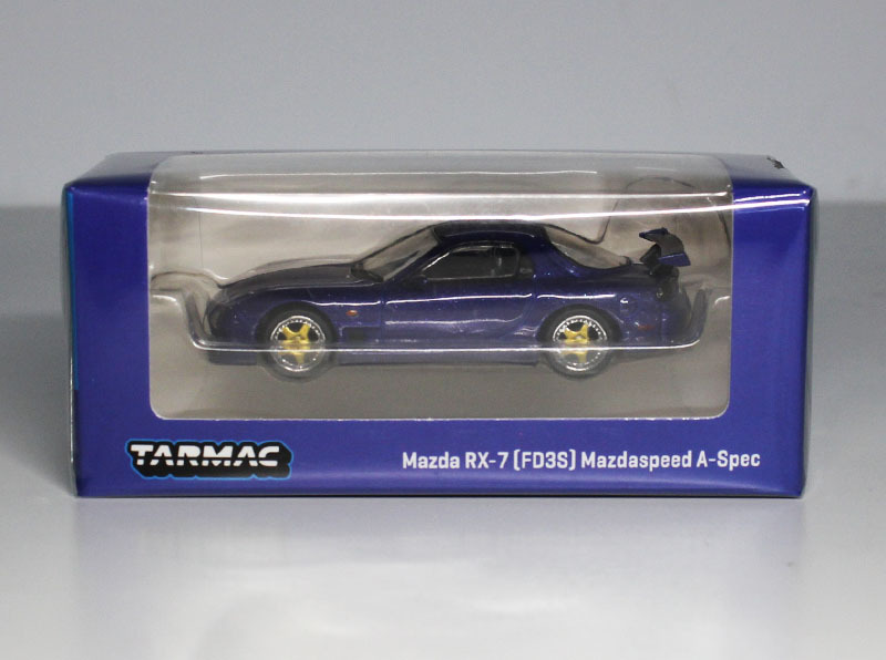 送料無料★TW Tarmac Works 1/64 MAZDA RX-7 FD3S Mazdaspeed A-Spec Innocent Blue Mica