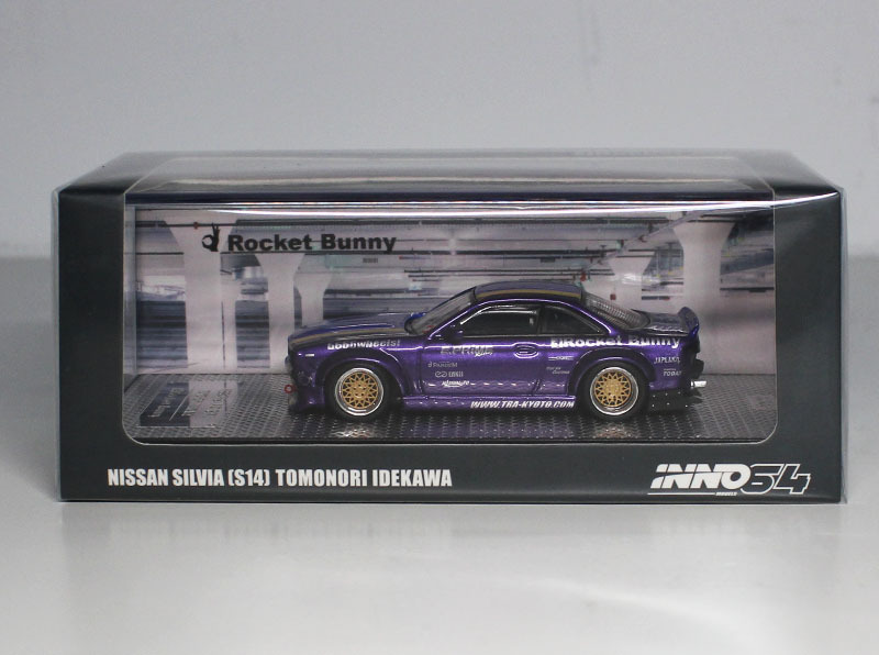 送料無料★ INNO イノモデル 1/64 日産 シルビア S14 Rocket Bunny Boss Tomonori Idedkawa