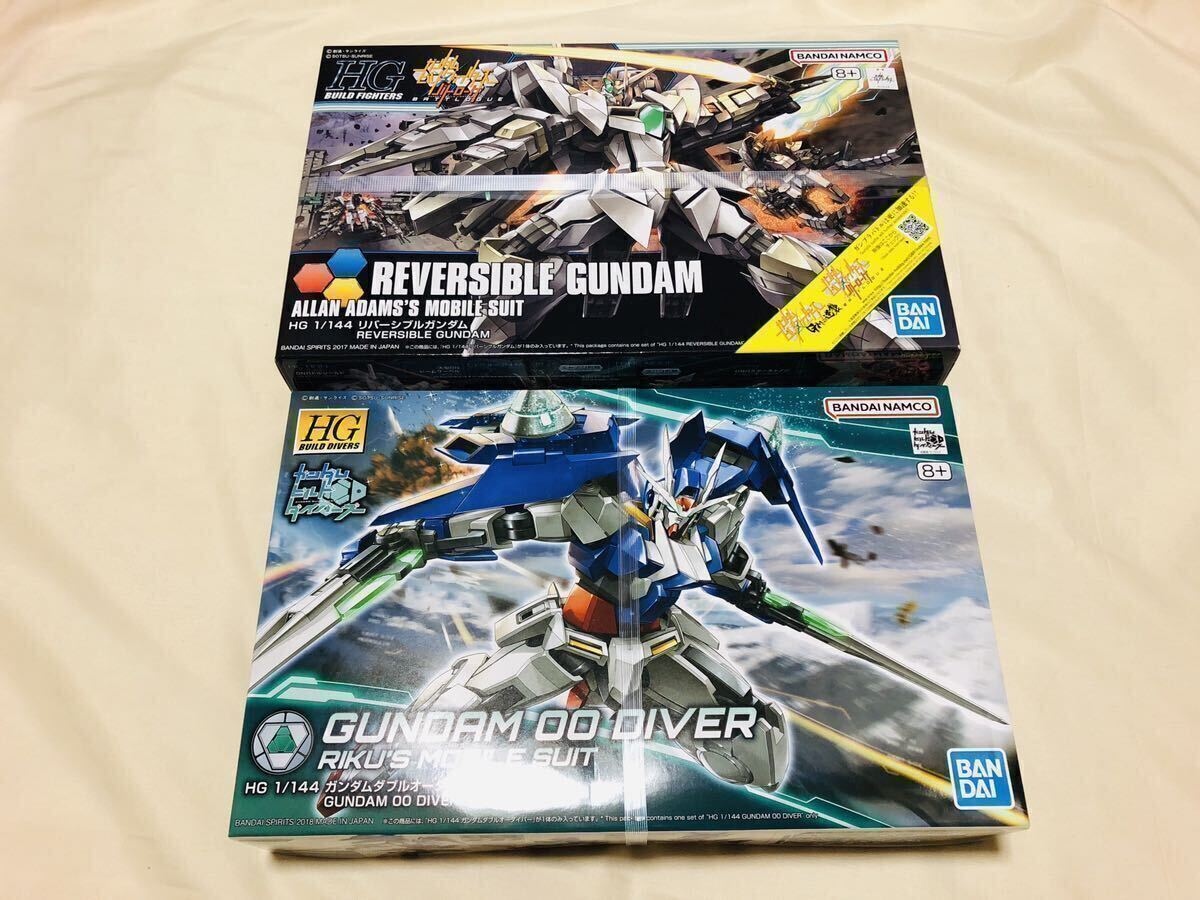 HG リバーシブルガンダム　ダブルオーダイバー　　REVERSIBLE GUNDAM 00 DIVER ガンプラ ビルドファイターズ　バトローグ　ダイバーズ