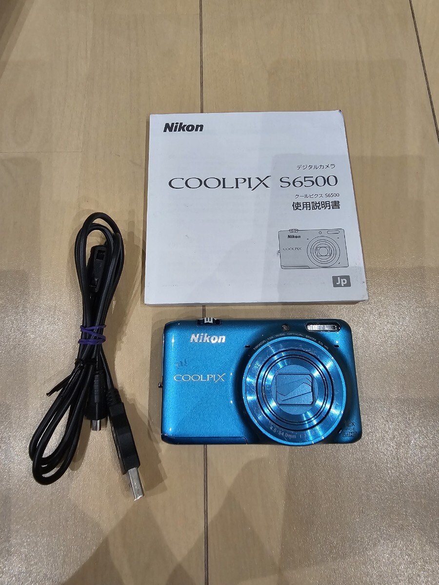 中古　Nikon COOLPIX S6500 コンパクトデジタルカメラ
