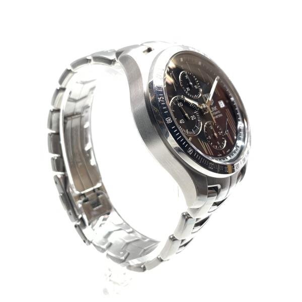 TAG Heuer TAG Heuer наручные часы CJF211N.BA0598 links ta-das Chrono чёрный циферблат нержавеющая сталь самозаводящиеся часы обратная сторона ske мужской управление RY24003182