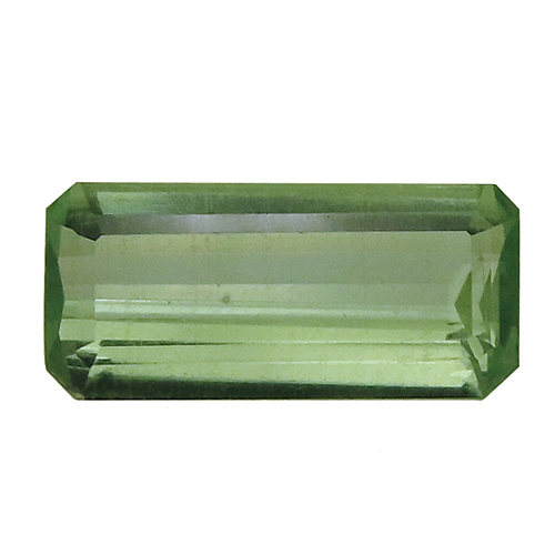 ルース グリーンカイヤナイト 4.37ct 高い透明度 ブラジル ソーティング付 瑞浪鉱物展示館 5494