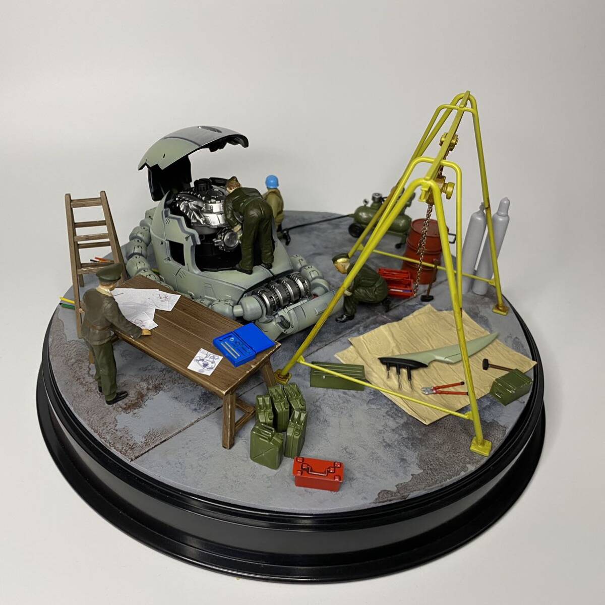 痛風☆ワークス】ザクヘッド ジオラマ 1/35 ガンプラ タミヤ 痛風☆ワークス】ザクヘッド ジオラマ 1/35 ガンプラ タミヤ
