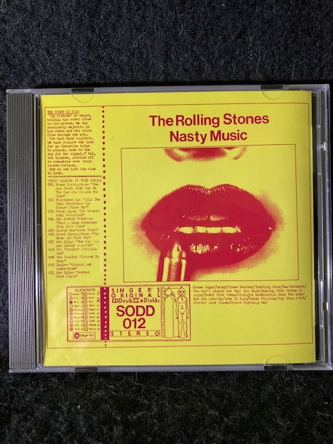 The ROLLING STONES/ローリングストーンズ「Nasty Music」VGP製　プレスCD