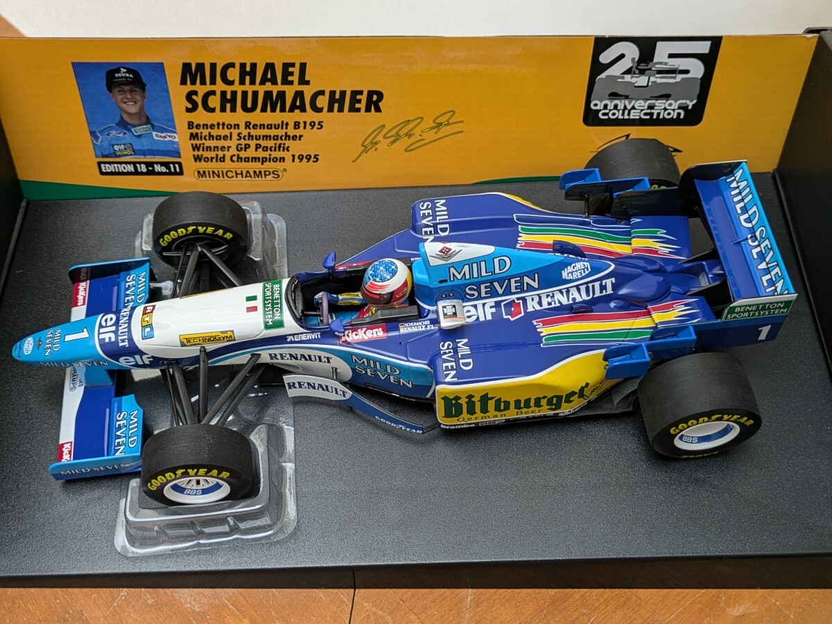 ☆稀少品!海外平行輸入品!PMA1/18 マイルドセブン ベネトン ☆稀少品!海外平行輸入品!PMA1/18 マイルドセブン ベネトン