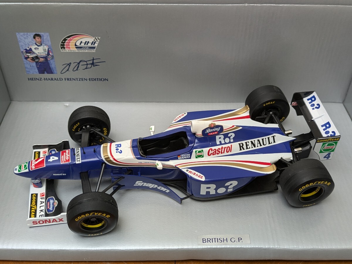 ☆ 訳アリ ONIX 1/18 ウイリアムズ FW19 ブリティッシュGP 後半戦ver. #4 H.H.フレンツェン ☆_画像5