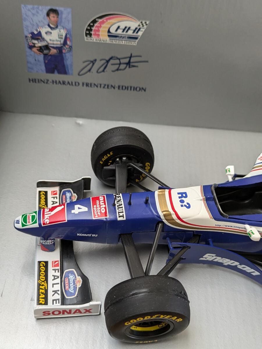 ☆ 訳アリ ONIX 1/18 ウイリアムズ FW19 ブリティッシュGP 後半戦ver. #4 H.H.フレンツェン ☆_画像2