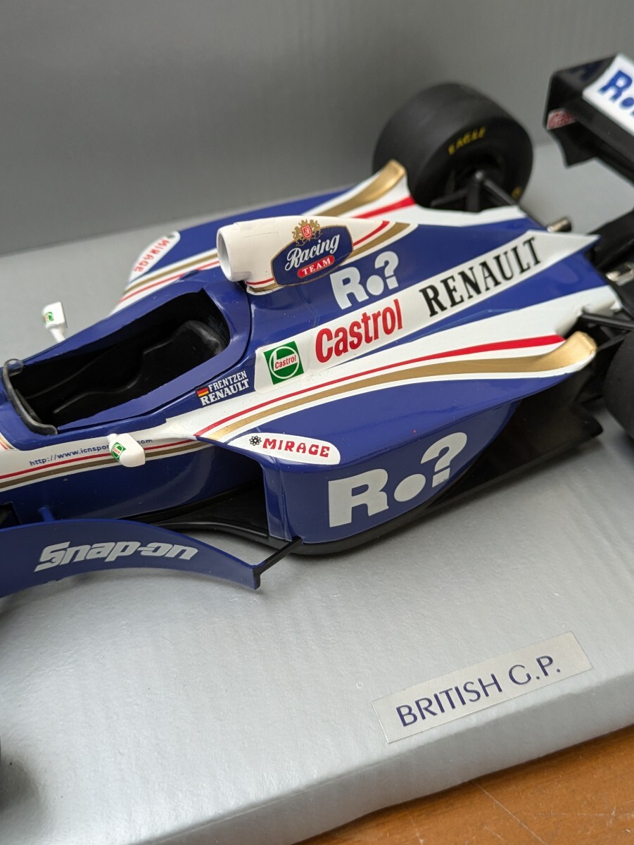 ☆ 訳アリ ONIX 1/18 ウイリアムズ FW19 ブリティッシュGP 後半戦ver. #4 H.H.フレンツェン ☆_画像3