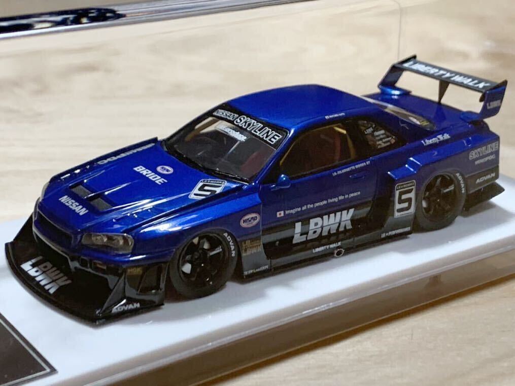 加藤社長 直筆サイン：新品】アイドロン 1/43 LB-ER34 スーパー