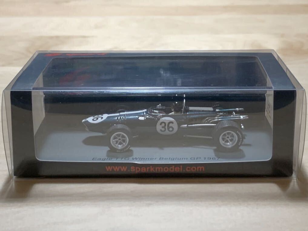 【新品：未開封】スパーク 1/43 イーグル ウェスレイク T1G No.36 1967年 ベルギーGP 優勝車 / ダン・ガーニー [S2399]