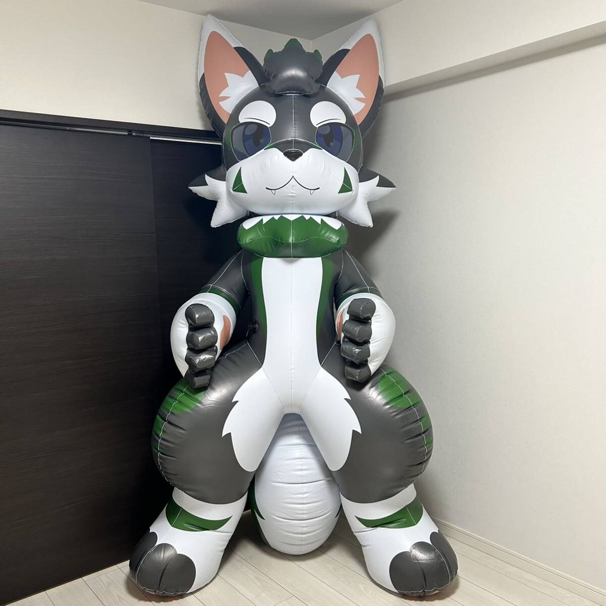 Yahoo!オークション - ケモノ 着ぐるみ フロート ダブル Yahoo!オークション - ケモノ 着ぐるみ フロート ダブル