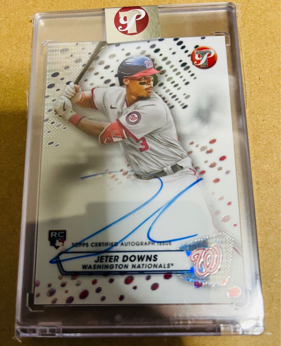 99枚限定 Jeter Downs 2023 TOPPS Pristine Auto 直筆サインカード ジーター ダウンズ 福岡ソフトバンクホークス RC