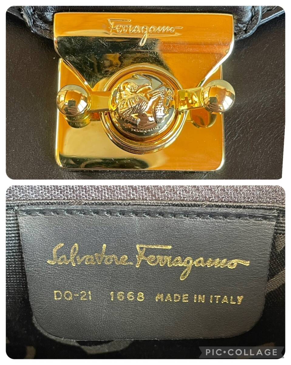 美品】 サルヴァトーレ フェラガモ Salvatore Ferragamo