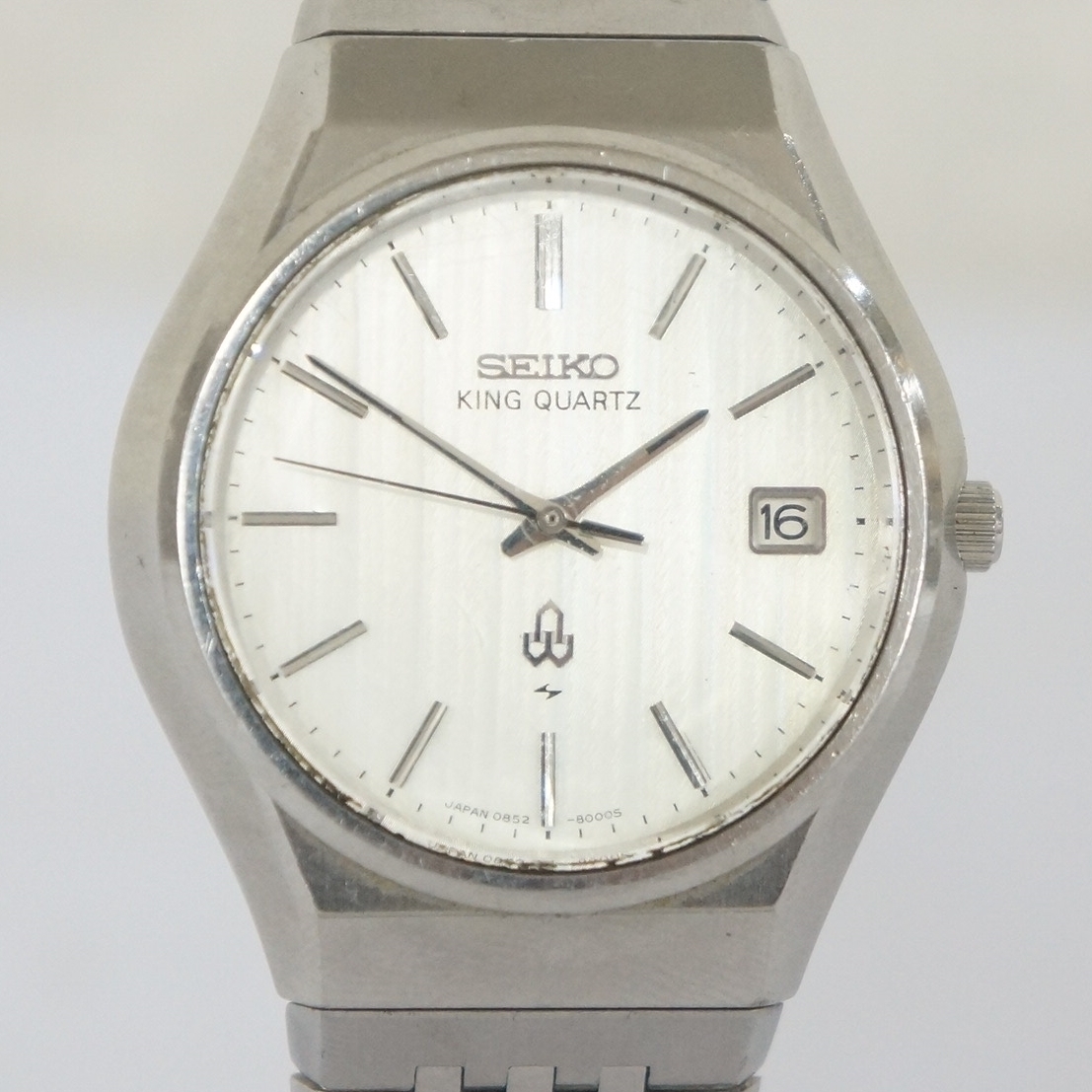 SEIKO セイコー KING QUARTZ キングクォーツ 0852-8001-G デイト メンズ クォーツ 腕時計 8509133711