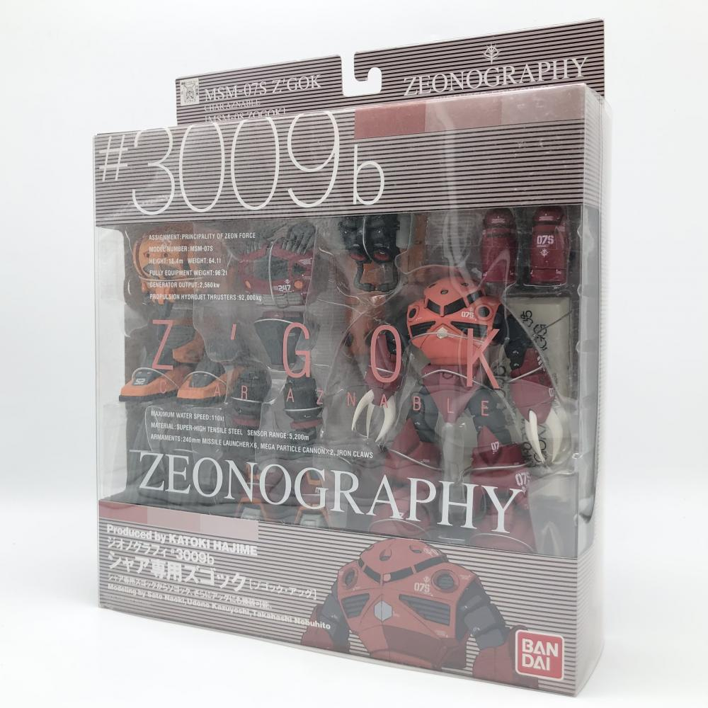 【中古】未開封 バンダイ 機動戦士ガンダム GFF ZEONOGRAPHY ジオノグラフィ #3009b シャア専用ズゴック ゾゴック/アッグ[240017648528]