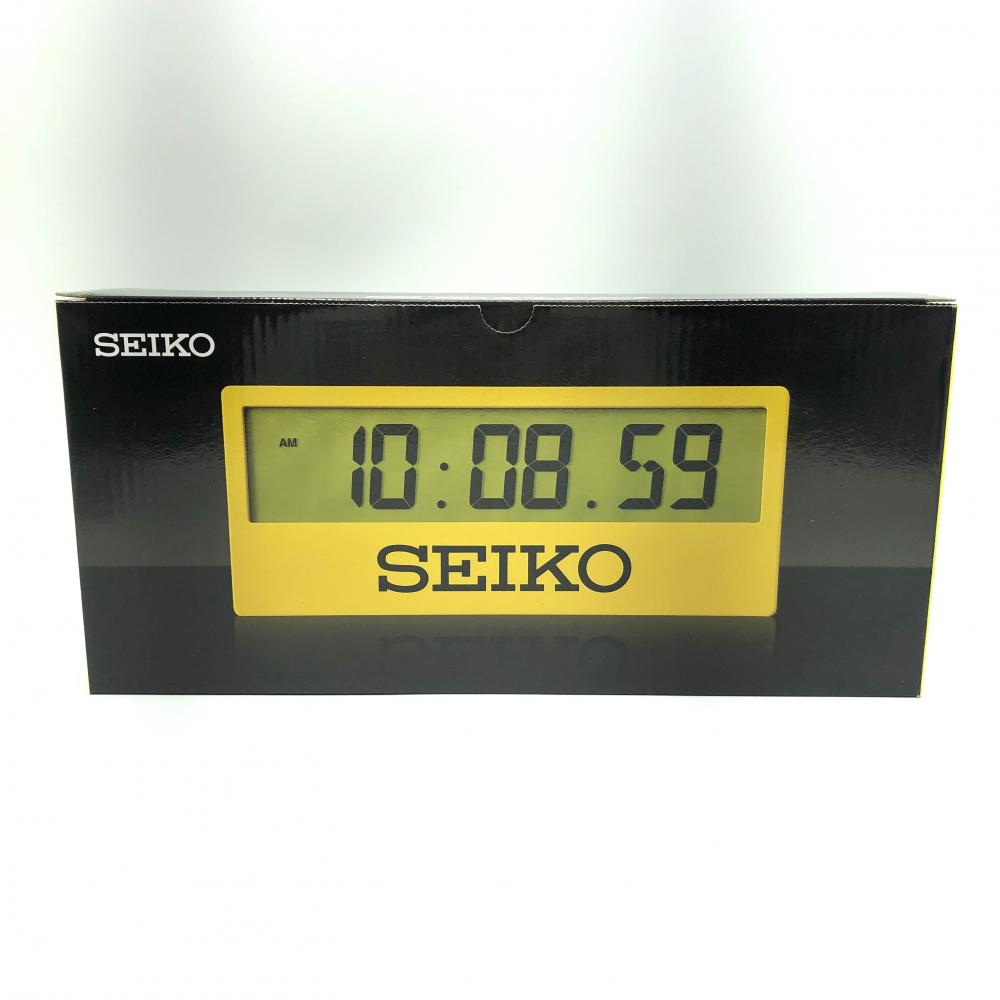 【中古】SEIKO SQ816Y スポーツタイマークロック[240017640508]