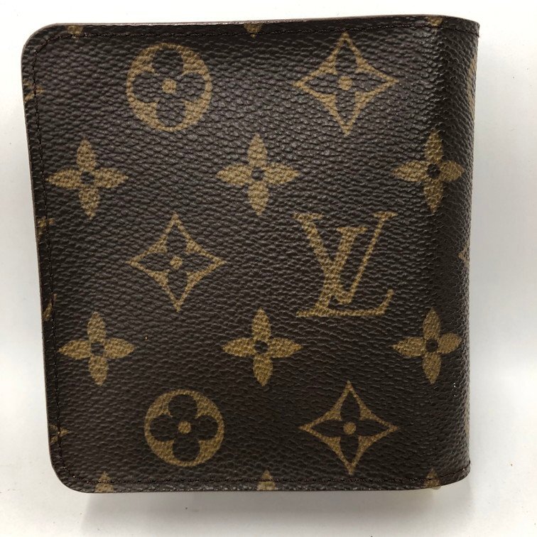 【LOUIS VUITTON】モノグラム コンパクトジップウォレット LOUIS VUITTON モノグラムコンパクトジップ