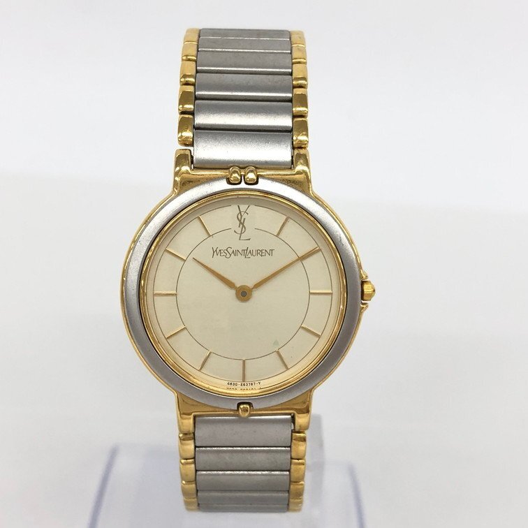 Yves Saint Laurent イヴ サンローラン 腕時計 4620-E62267 不動 Yves Saint Laurent イヴ サンローラン 腕時計 4620-E62267 不動