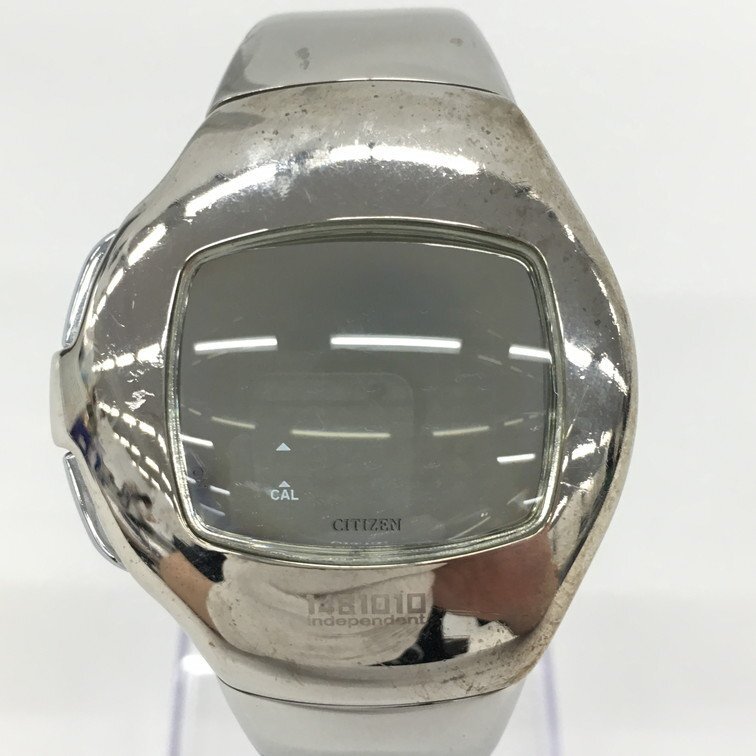 CITIZEN シチズン 腕時計 インディペンデント D410-S65564 不動品【CIAX9022】