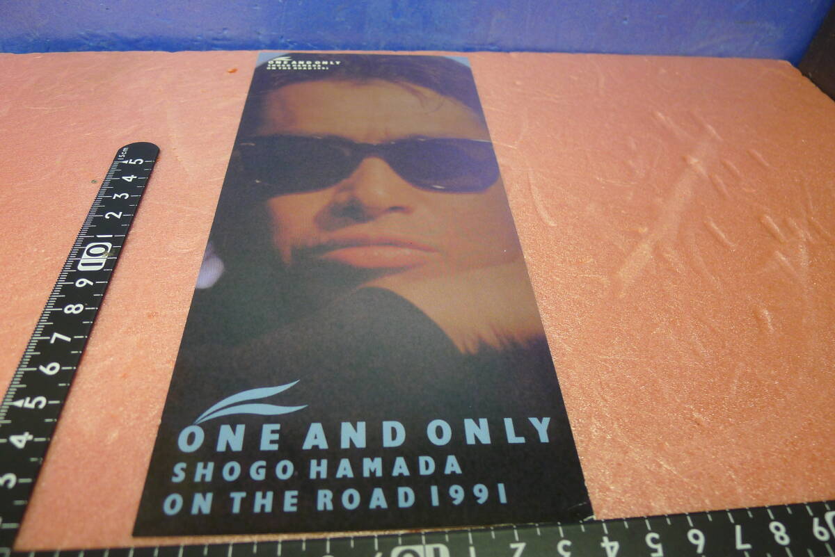 itk-2135　浜田省吾（公式グッツ）メモリアルチケット「ON THE ROAD（1991）」代々木（6/13）