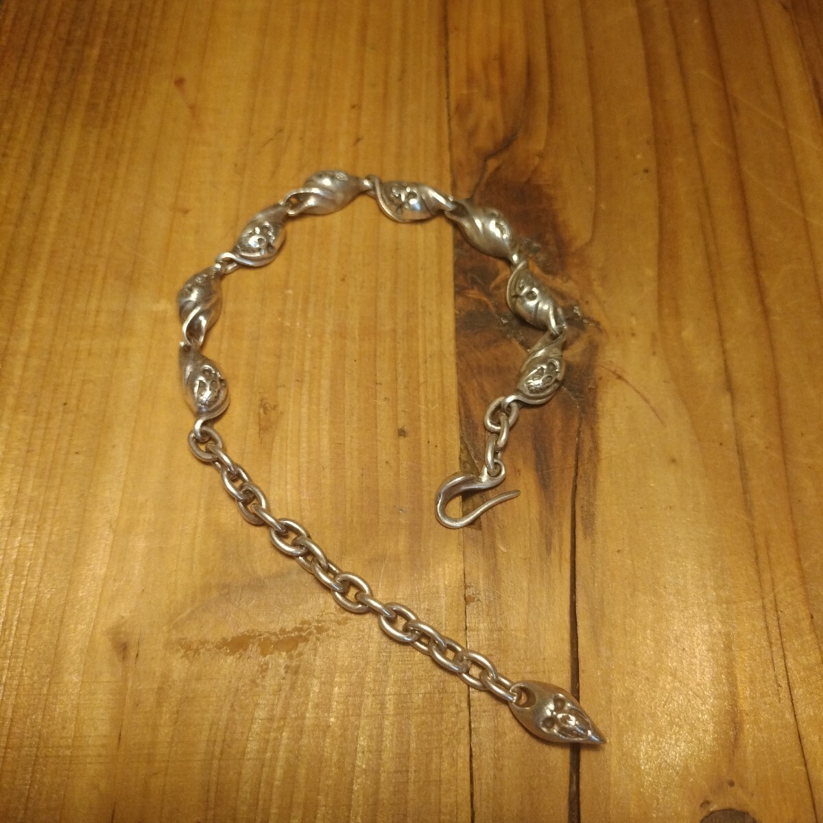 貴重 正規(guī)品 ストレンジフリークデザインス サキュバス スカル ブレスレット シルバー925 silver925 バイカー ロカビリー ロックンロール