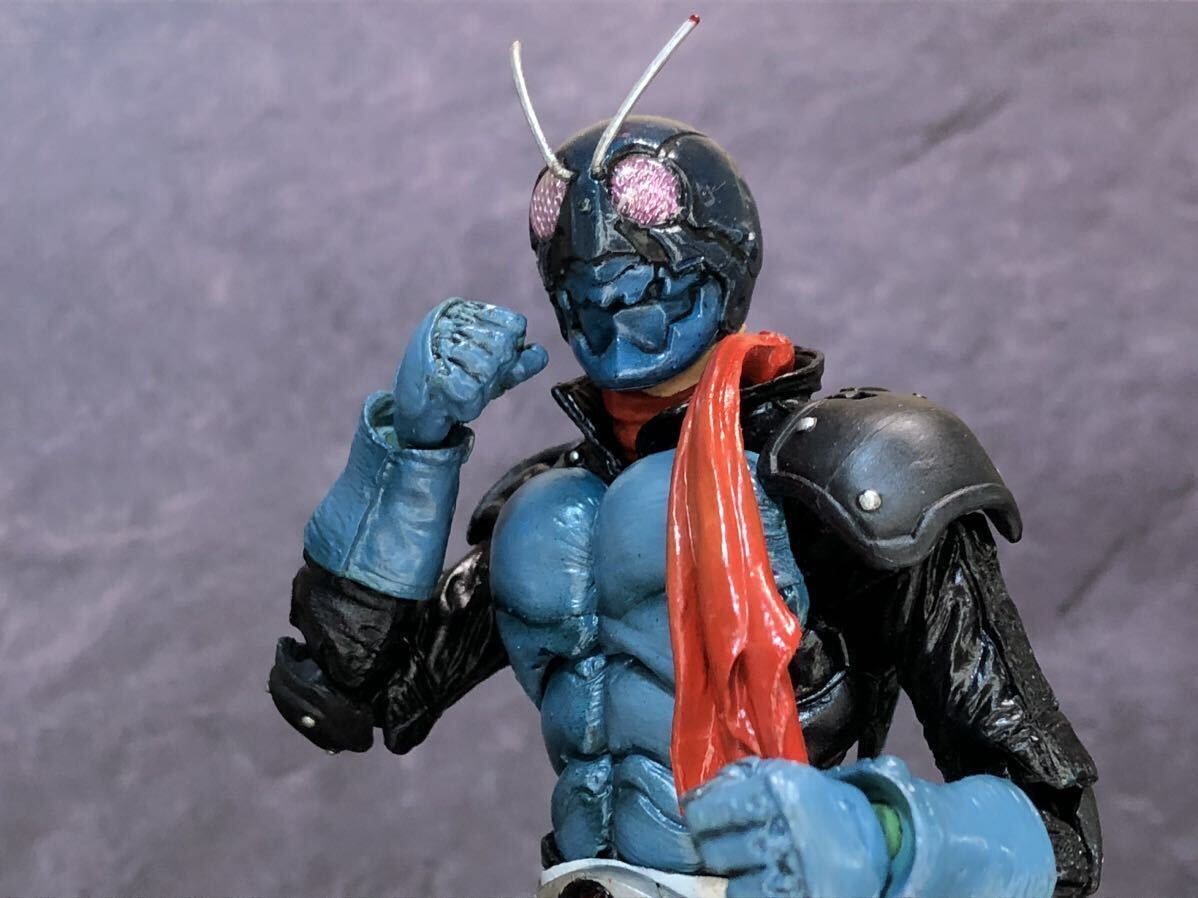 改造 リペイント 完成品 ホッパー1 MR 仮面ライダー THE FIRST