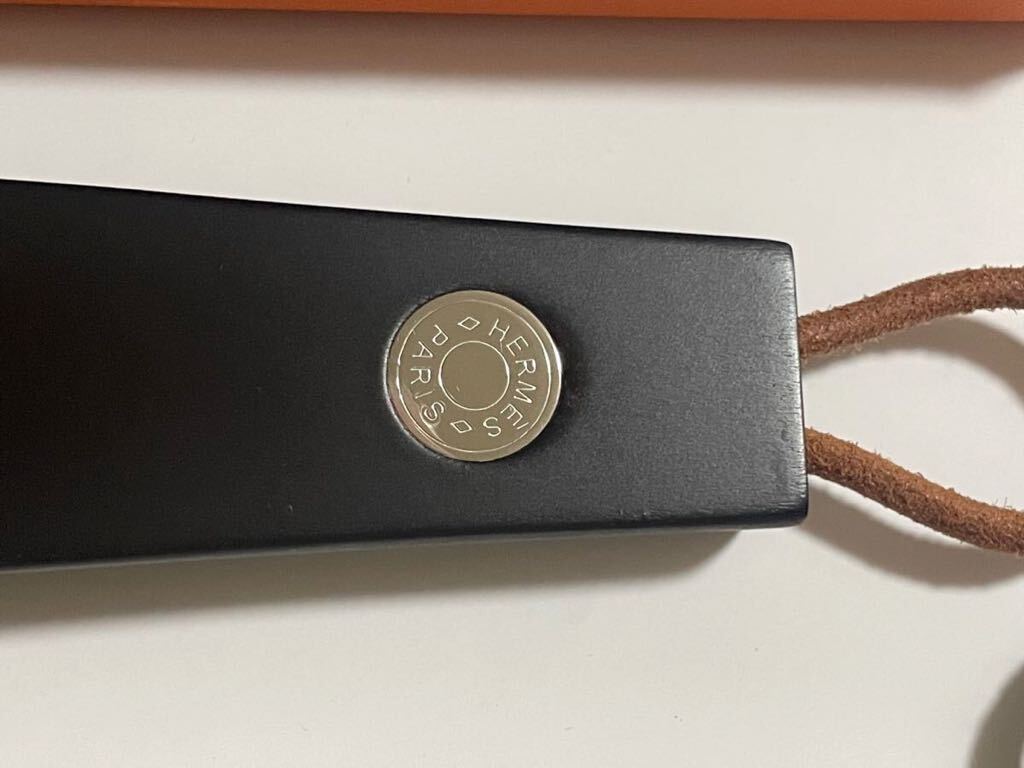 超美品 HERMES セリエ 靴べら シューホーン ウッド レザー 超美品 HERMES セリエ 靴べら シューホーン ウッド レザー