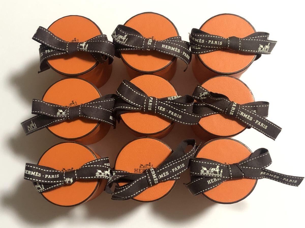 超美品 HERMES ツイリースカーフ 用 BOX 9個 エルメス ボックス 超美品 HERMES ツイリースカーフ 用 BOX 9個 エルメス ボックス