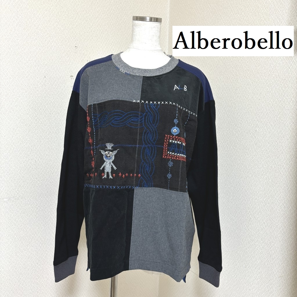 アルベロベロ(Alberobello)オレボレブラ ぶたさん刺繍 アルベロベロ(Alberobello)オレボレブラ ぶたさん刺繍