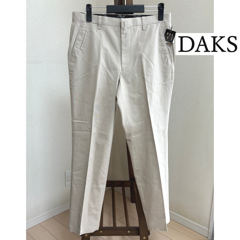 DAKS メンズ スラックス ゴルフパンツ ベージュ L Ｗ85