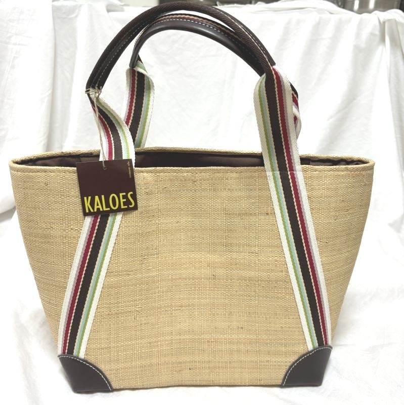 KALOES カロエス レディース ストローバッグ 天然素材 トートバッグ かごバッグ