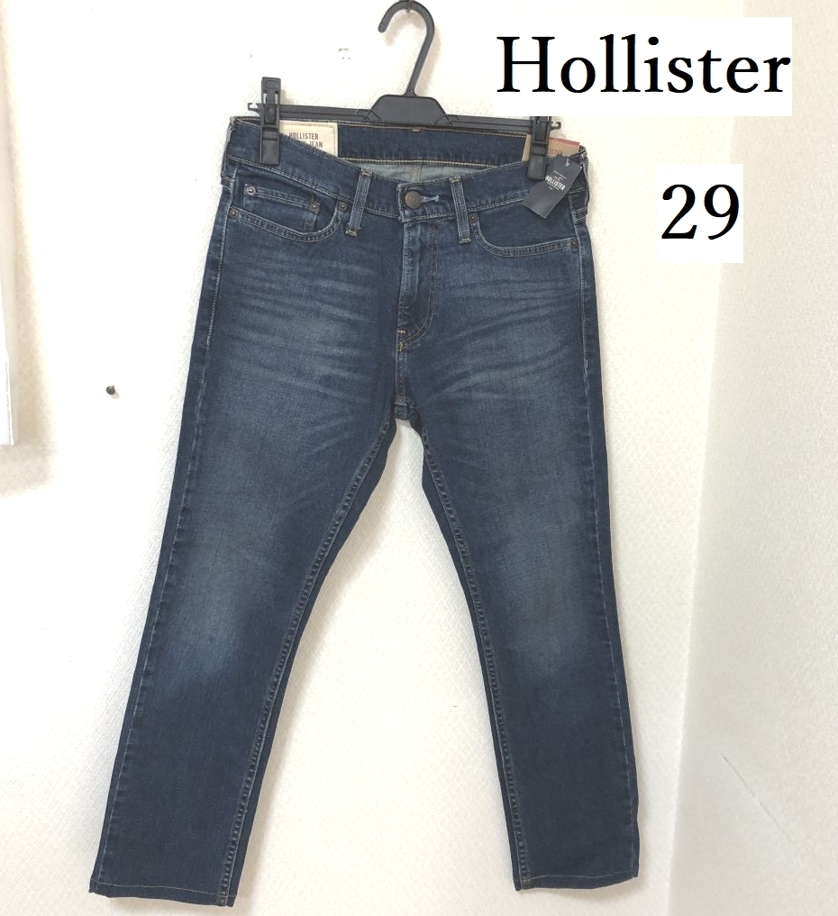 Hollister ホリスター レディース スキニージーンズ 股上深め デニム パンツ 29