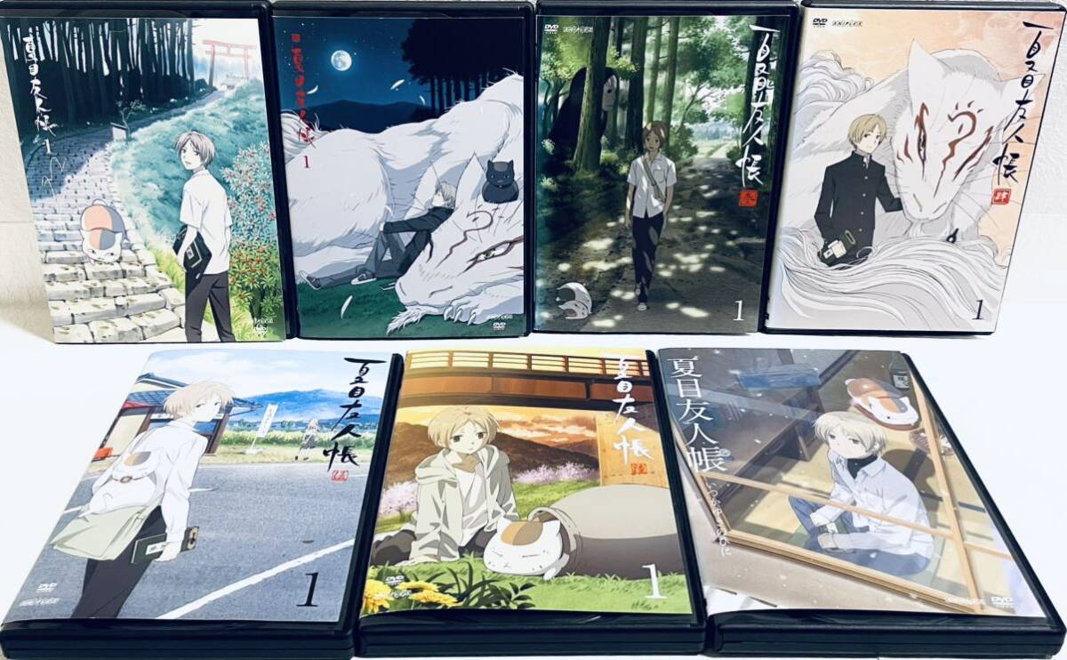 夏目友人帳 1期-6期+劇場版2枚+OVA1枚 全33枚 レンタル版DVD 夏目友人帳 1期-6期+劇場版2枚+OVA1枚 全33枚 レンタル版DVD
