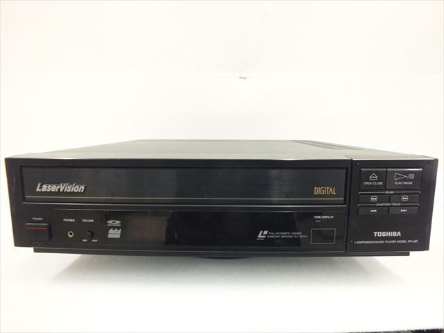 ◇ TOSHIBA 東芝 XR-L8D レーザービジョン CD/CDV プレイヤー ◇ TOSHIBA 東芝 XR-L8D レーザービジョン CD/CDV プレイヤー