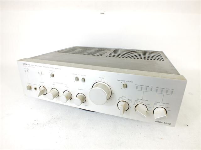 ◆ ONKYO オンキョー Integra A-815D アンプ 中古 現状品 240909M5181