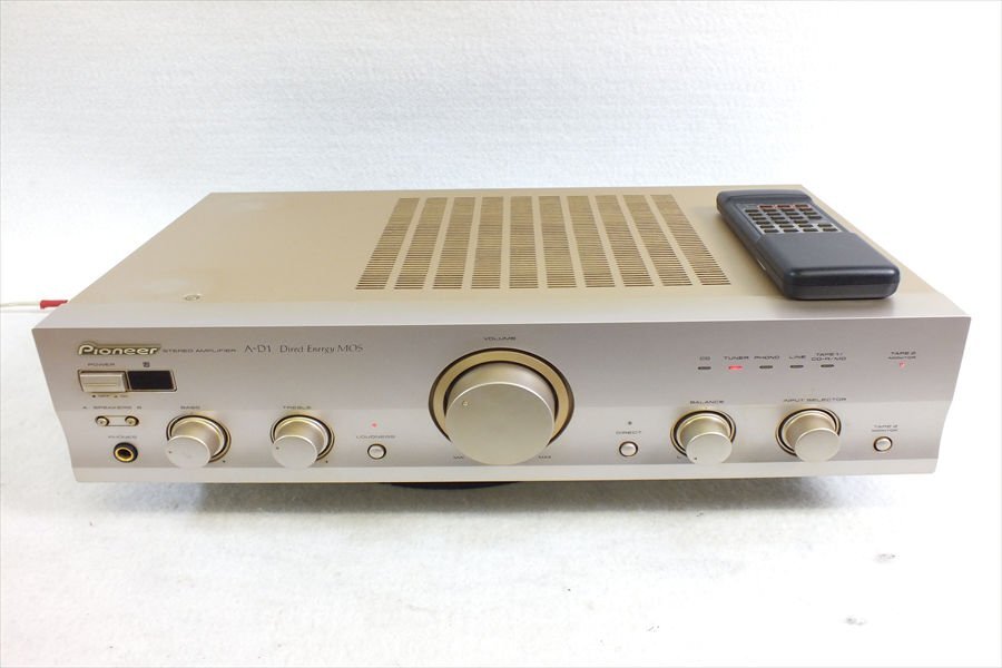 ◇ PIONEER パイオニア A-D1 アンプ 音出し確認済 中古 現状品 241008M1301D