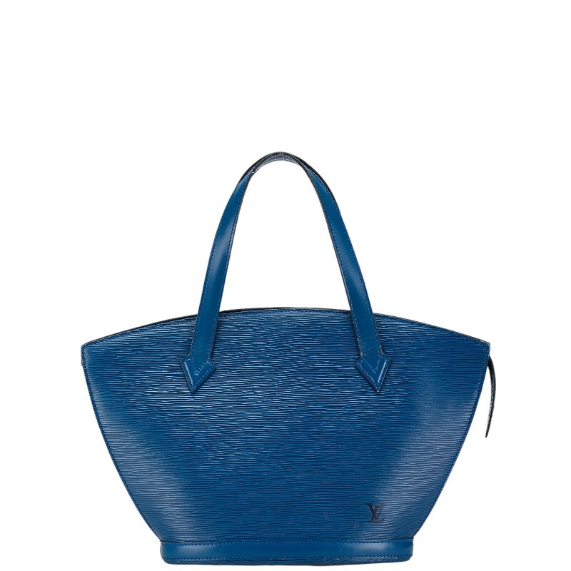 ルイ ヴィトン エピ サンジャック ハンドバッグ トートバッグ M52275 トレドブルー レザー レディース LOUIS VUITTON 【中古】