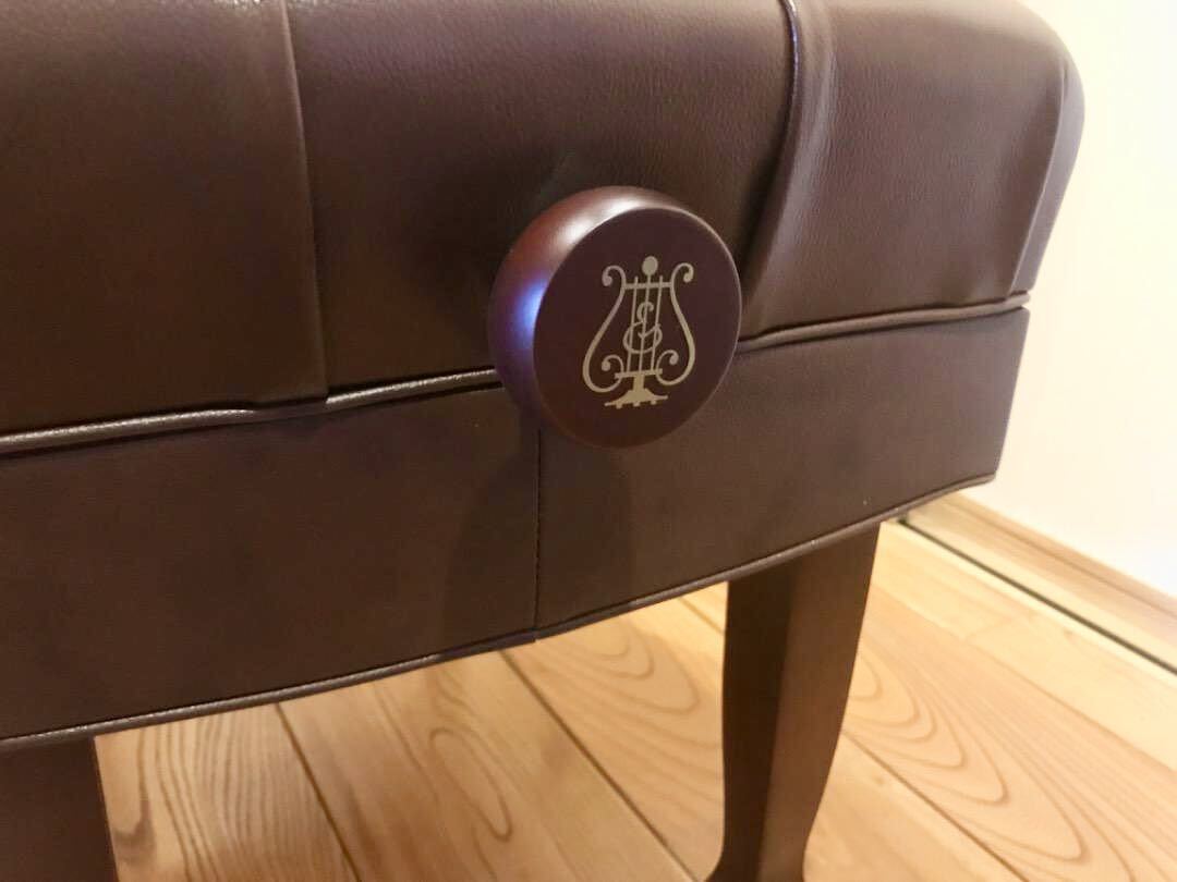 極美品 大きサイズ スタインウェイ ピアノ椅子 気圧タイプ 極美品 大きサイズ スタインウェイ ピアノ椅子 気圧タイプ