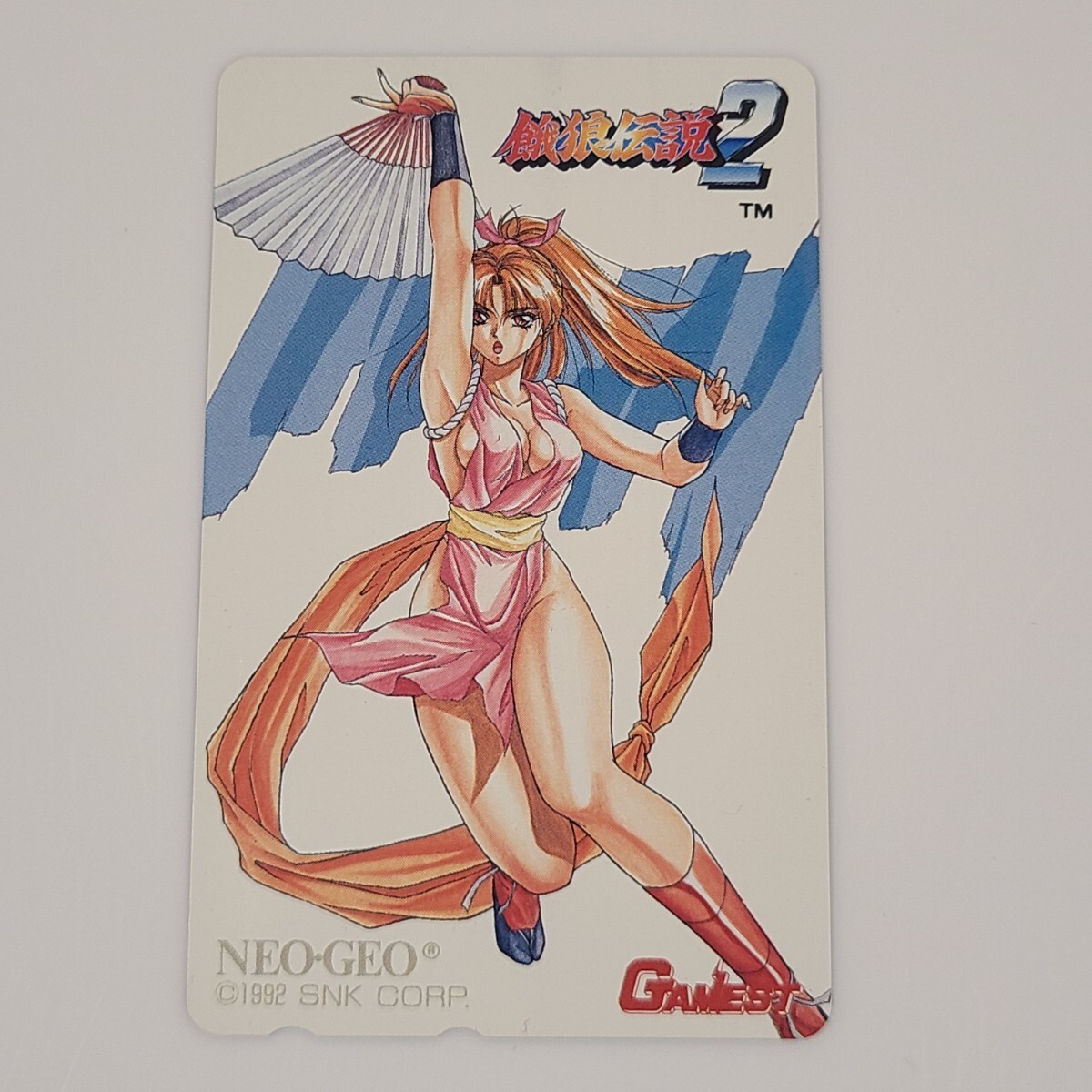 餓狼伝説2 不知火舞 ネオジオ NEOGEO SNK ゲーメスト/GAMEST 餓狼伝説2 不知火舞 ネオジオ NEOGEO SNK ゲーメスト/GAMEST