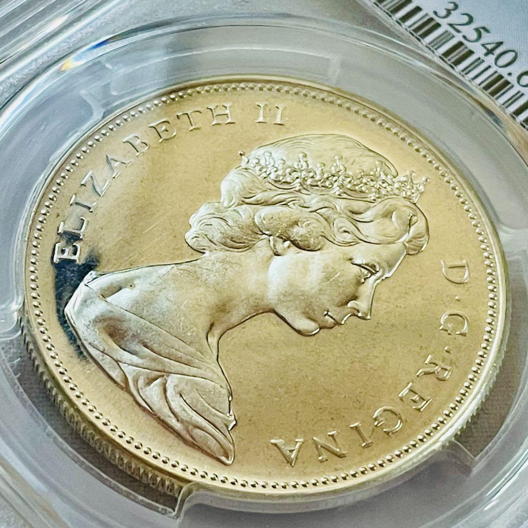 カナダ 1967 ヤングエリザベス＆フラインググース 銀貨 PCGS PL65 カナダ 1967 ヤングエリザベス＆フラインググース プルーフ銀貨