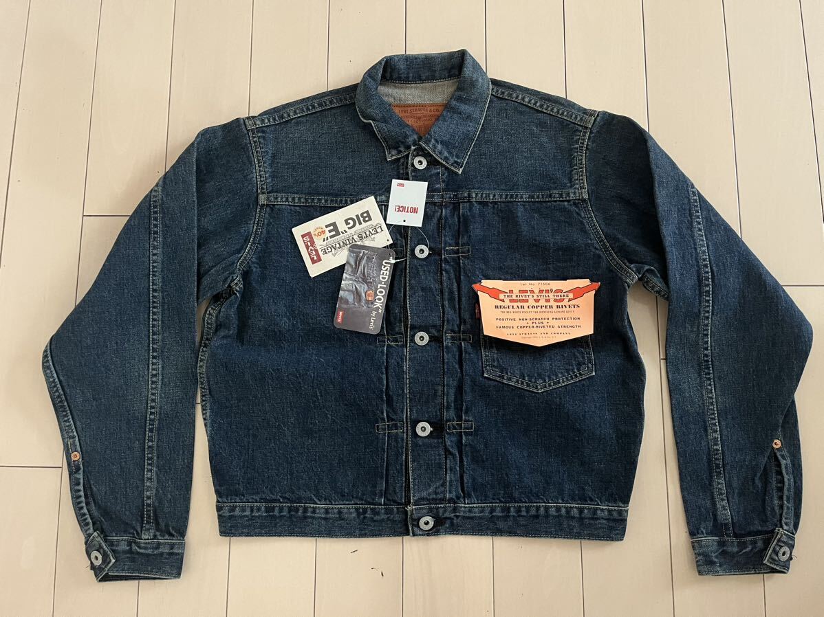 送料無料 新品未使用 希少 USED-LOOK リーバイス 506 Gジャン 送料無料 新品未使用 希少 USED-LOOK リーバイス 506 Gジャン