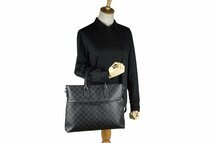  【超美品】LOUIS VUITTON ダミエグラフィット 7DW N41564 ブリーフケース ビジネスバッグ 書類 2WAY