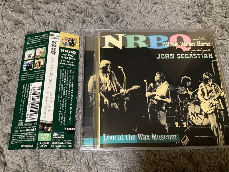 *NRBQ with * John *se автобус коричневый n[ жить * at * The * воск Mu jiam]CD[ записано в Японии ]***JOHNSEBASTIAN/ The отверстие u-to звуковой сигнал z