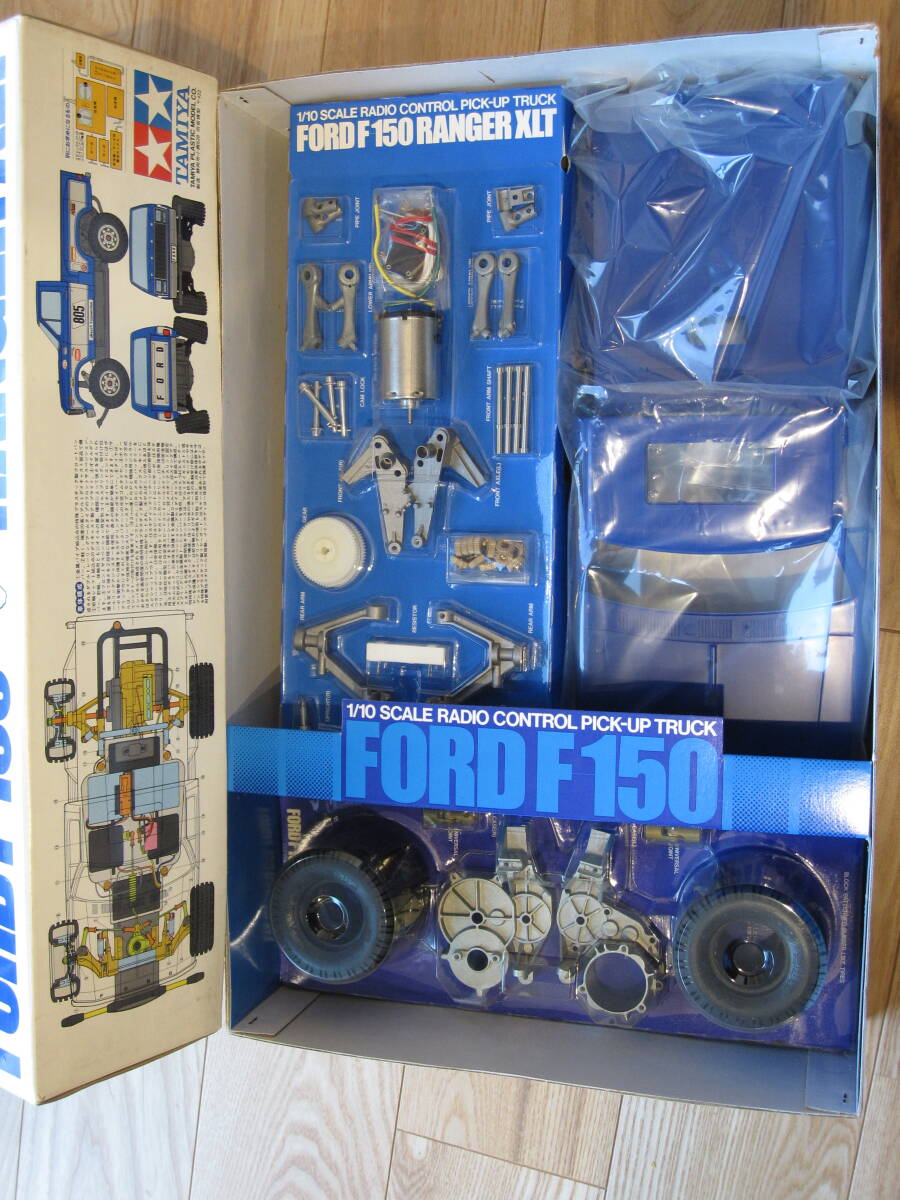 絶版 タミヤ 1/10 電動RC フォード レインジャー F-150 XLT 未組立! 絶版 タミヤ 1/10 電動RC フォード レインジャー F-150 XLT 未組立!