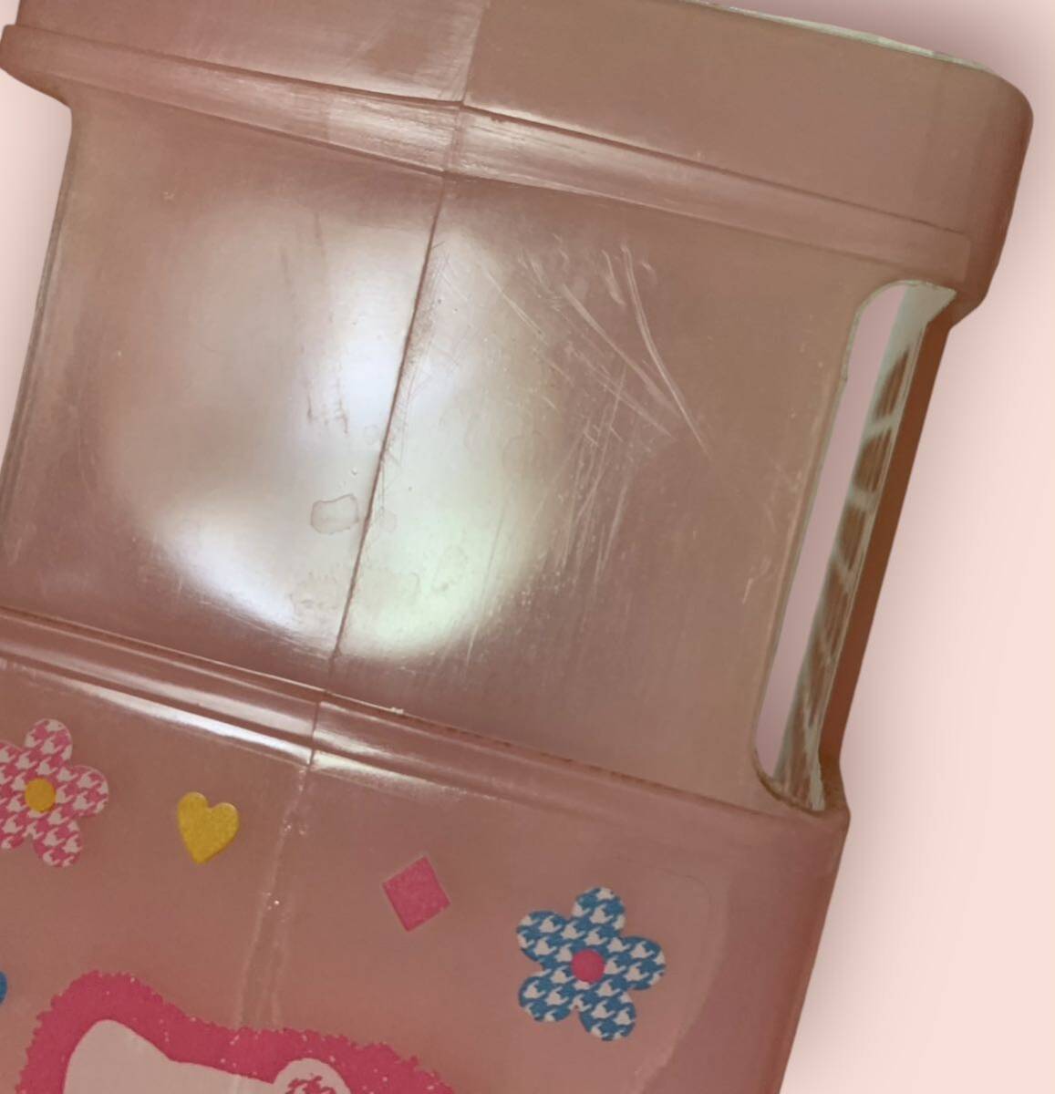 当時物 レトロ Hello Kitty ハローキティ カオハナ 千鳥柄 当時物 レトロ Hello Kitty ハローキティ カオハナ 千鳥柄
