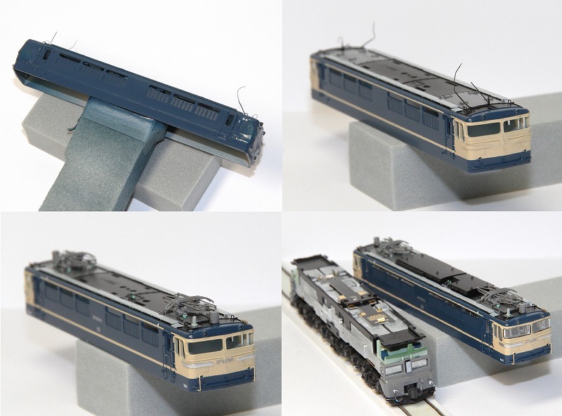 ◇EF65-501号機〔群〕《現行仕様》 KATO 3060-4改 精密加工 完成品
