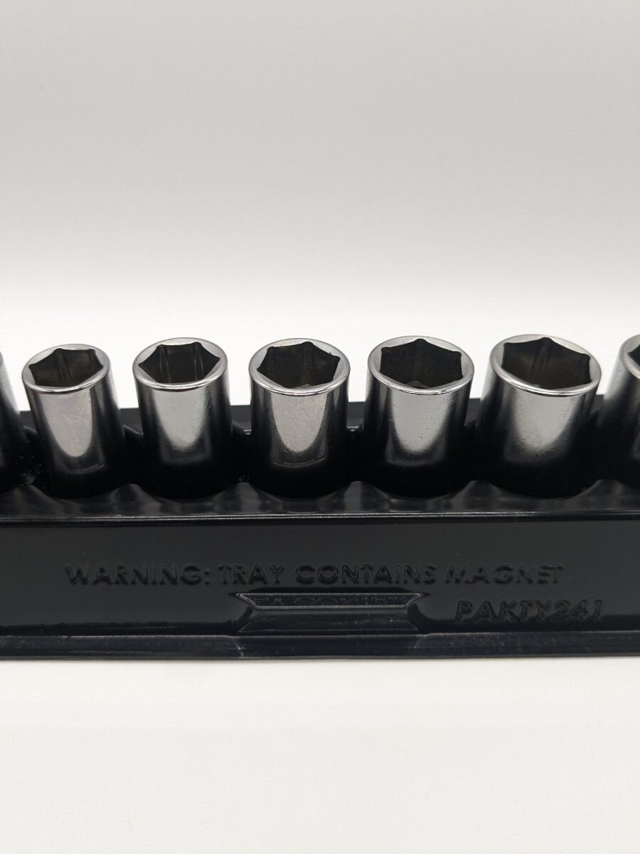 美品 Snap-on 3/8セミディープソケットセット PAKTY241 スナップ 美品 Snap-on 3/8セミディープソケットセット PAKTY241 スナップ