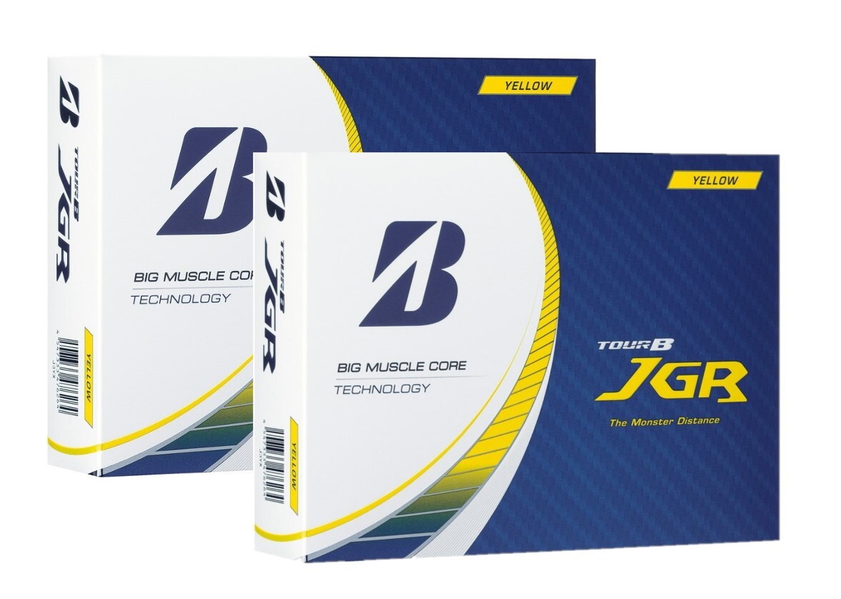 ★新品★ブリヂストン★TOUR B JGR ゴルフボール★イエロー★2ダース★日本正規品★