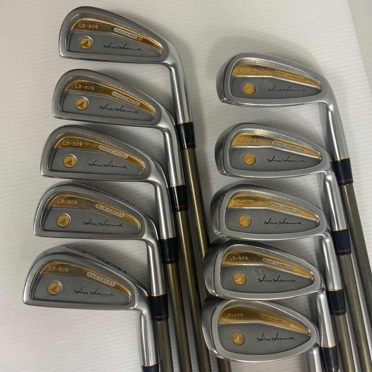 K24 アイアンセット HIRO HONMA LB-606 H&F CAVITY 4スター 3I K24 アイアンセット HIRO HONMA LB-606 H&F CAVITY 4スター 3I